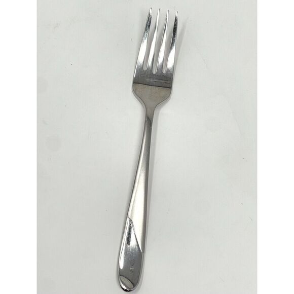 GORHAM Silver ASPEN FROSTED STAINLESS Salad FORK 7” 18/8 - Picture 1 of 6